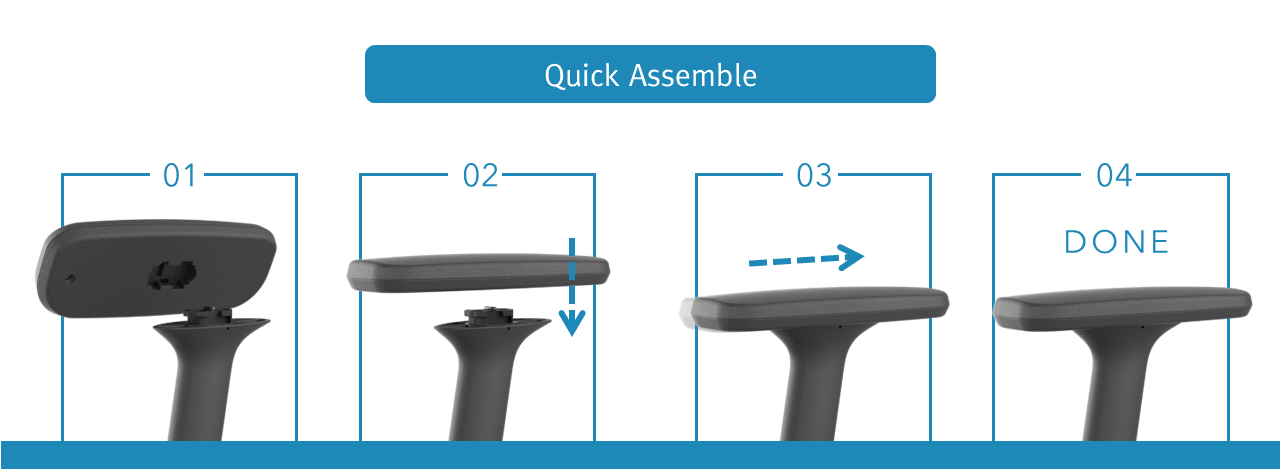 Quick Assemble - Recycled Arm